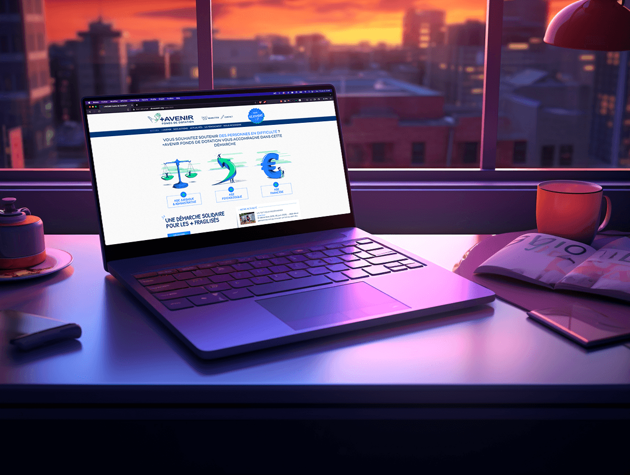+Avenir project mockup