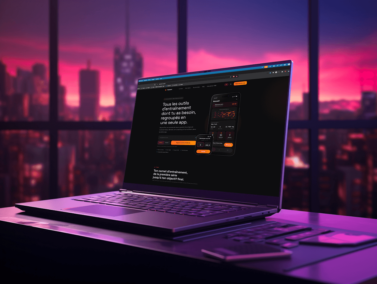 Hephast project mockup