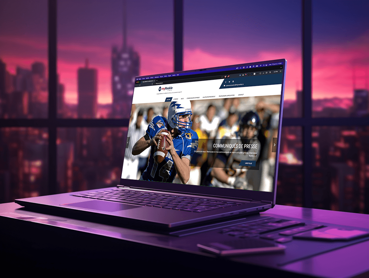 MyRookie project mockup